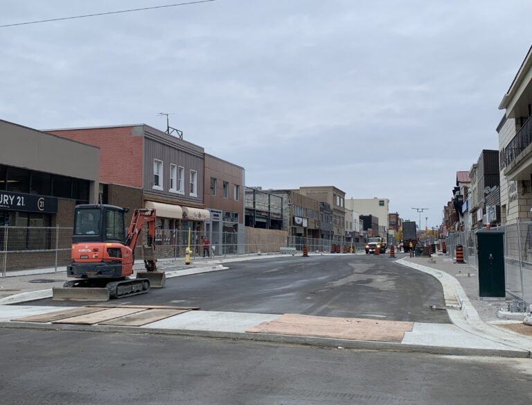 Main Street rehabilitation project getting ready for a winter break