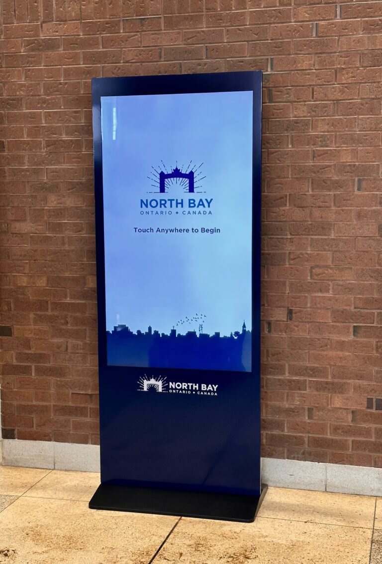 Digital kiosks highlight local points of interest