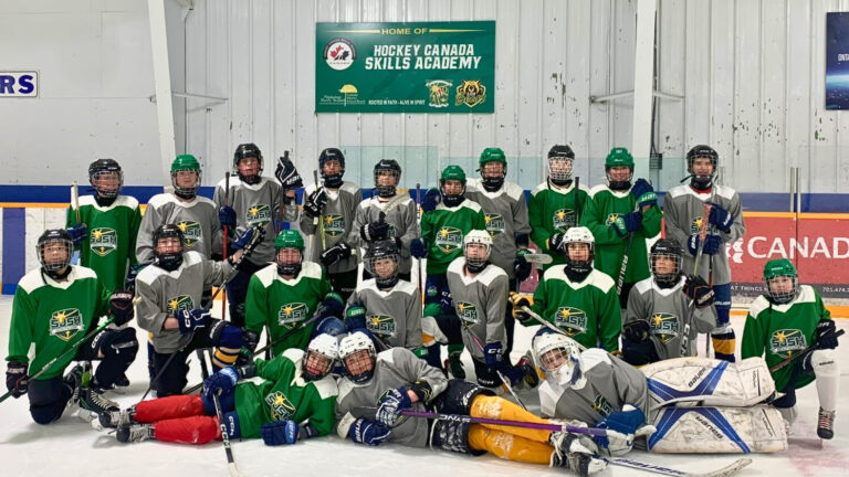 Elementary students lace up for Hockey Canada Skills Academy