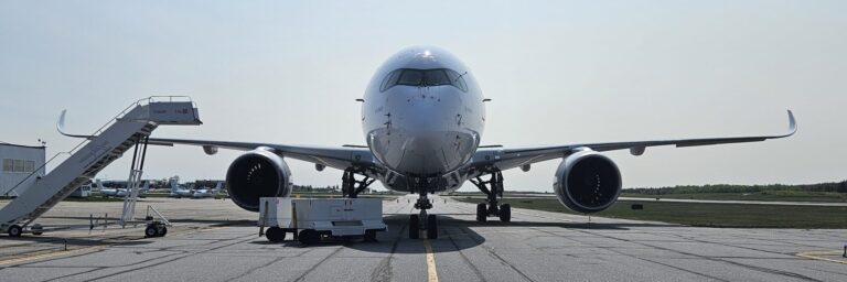 Jack Garland Airport hosting large Airbus test program