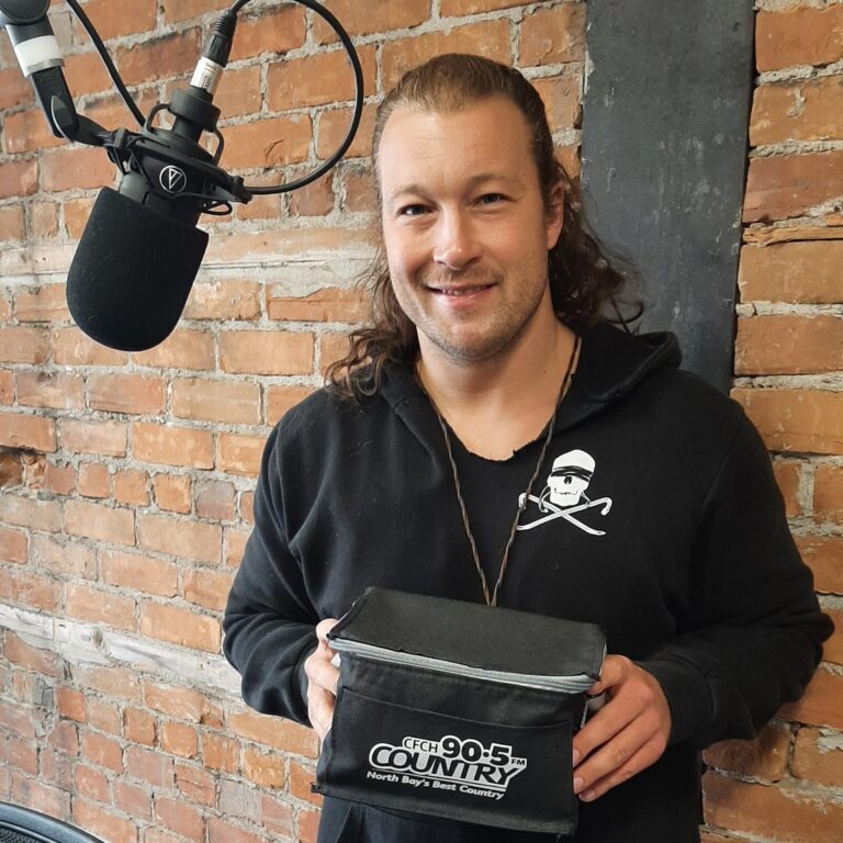 Cory Marks in Timmins for Friday’s Hope Air Day