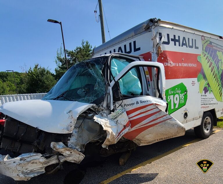 North Bay OPP investigating stolen U-HAUL