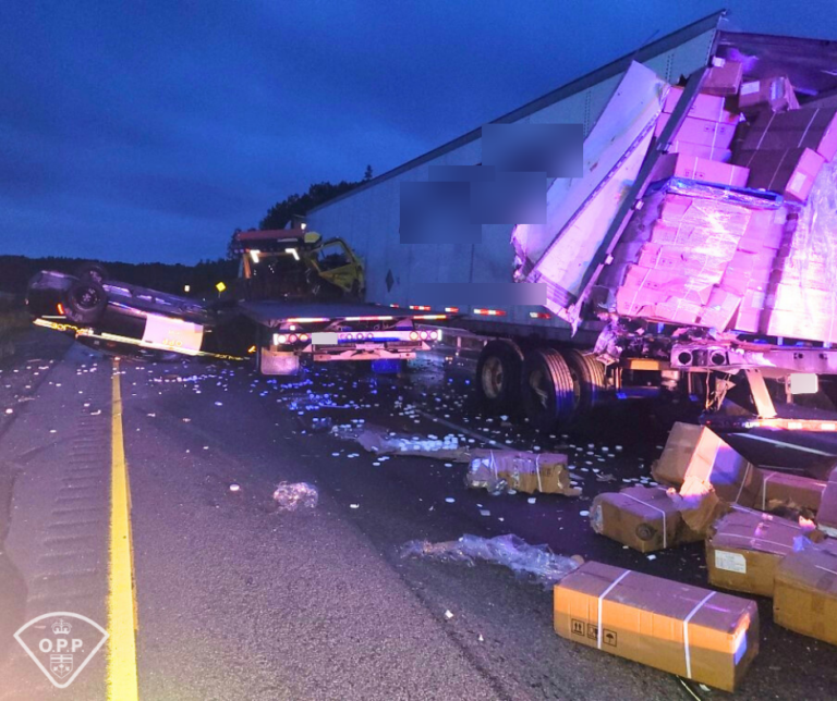 Two collisions on Highway 11 in Callander Friday morning