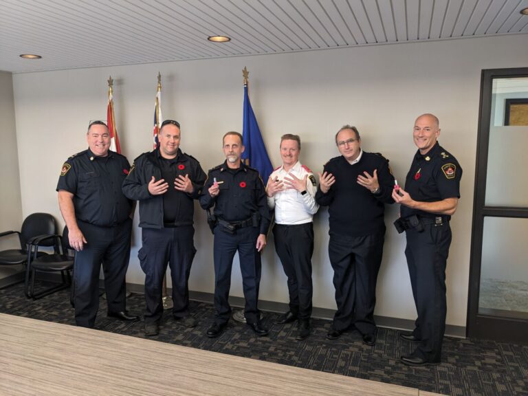 Over $5,100 raised by emergency services for the CIBC Run for the Cure