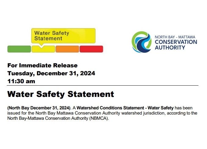 NBMCA Issues Watershed Conditions Statement – Water Safety