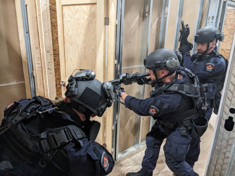Police ERT training around the city Feb. 26 and 27