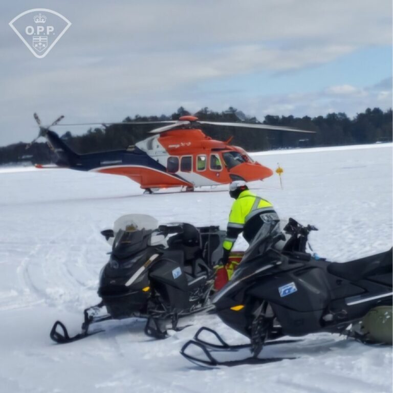 Barrie snowmobiler treated for non-life-threatening injuries after Trout Lake crash