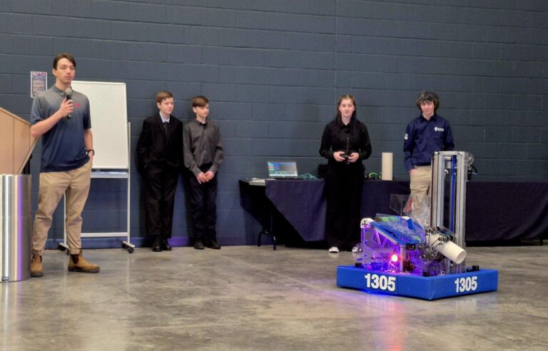 Over 30 teams and their robots in North Bay this weekend