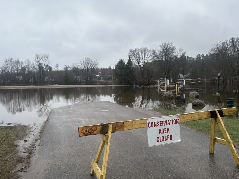 Flooding closes Mattawa Island Conservation area