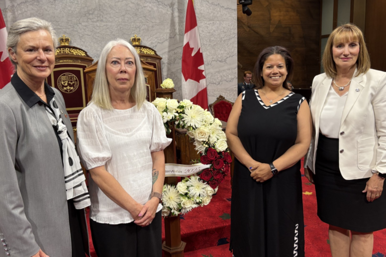 Bob Wood honoured in Ottawa
