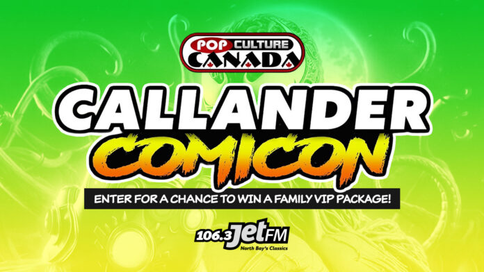 CFXN Promo Callander Comic Con banner